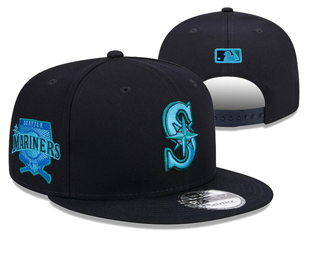 Seattle Mariners Stitched Snapback Hats 010